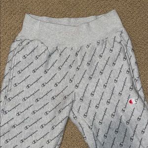 Champion striped sweatpants